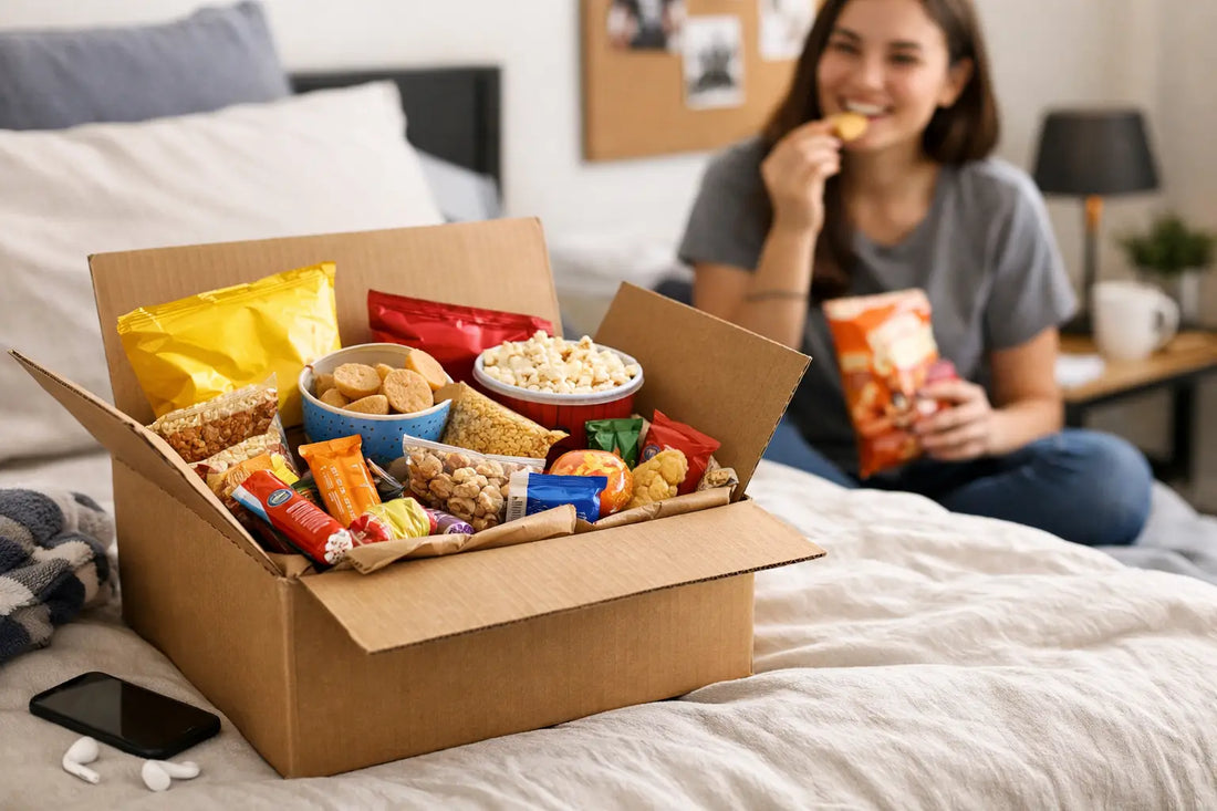 College Care Package Guide for Better Snack Gifts