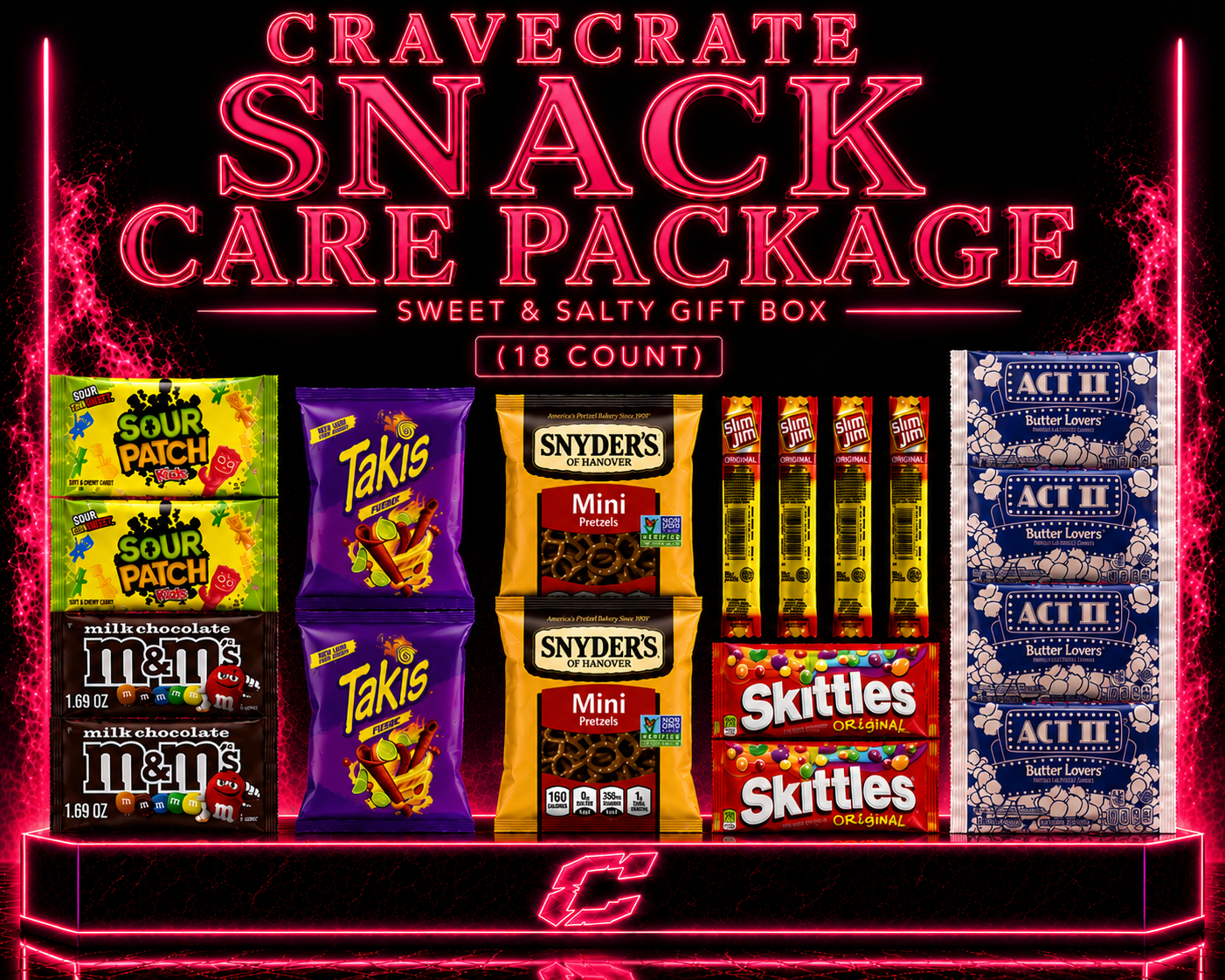 Snack Care Package (18 Count)