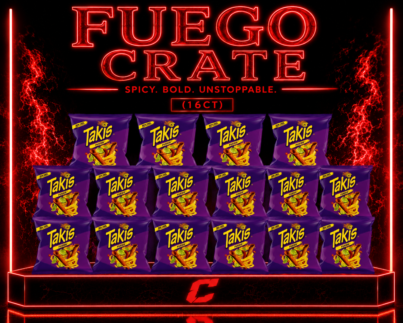 Fuego Crate (16 Count)