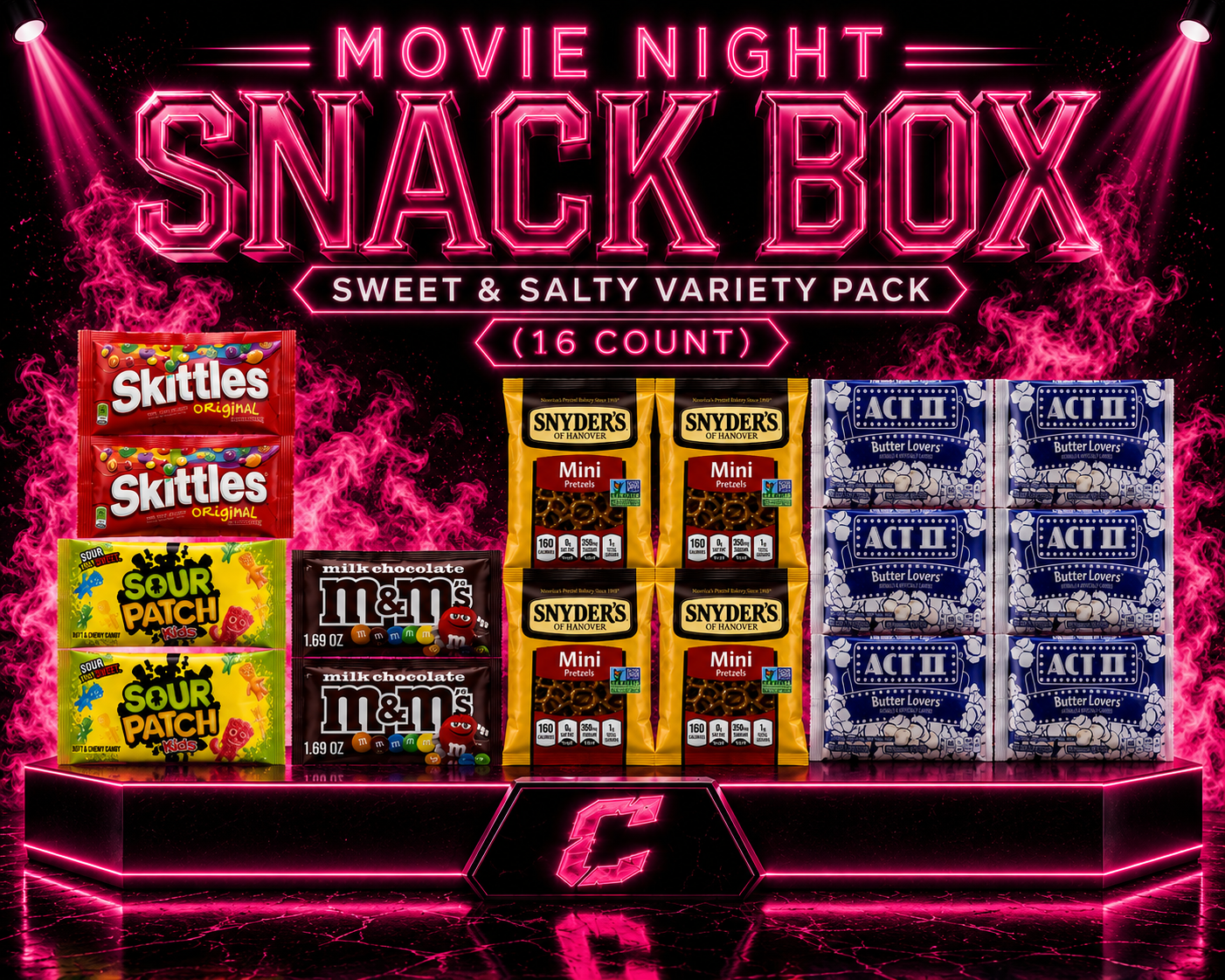 Movie Night Snack Box (16 Count)