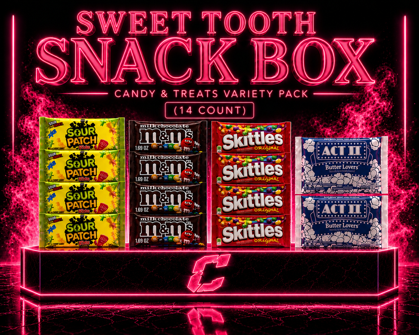 Sweet Tooth Snack Box (14 Count)