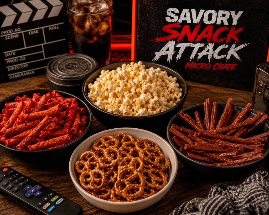 Savory Snack Attack Micro Crate (8 Count)