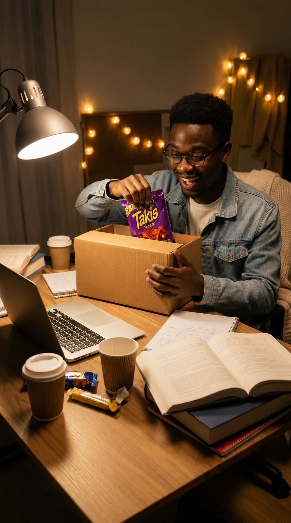 CraveCrate Snack Care Package – Sweet & Salty Gift Box (18 Count)