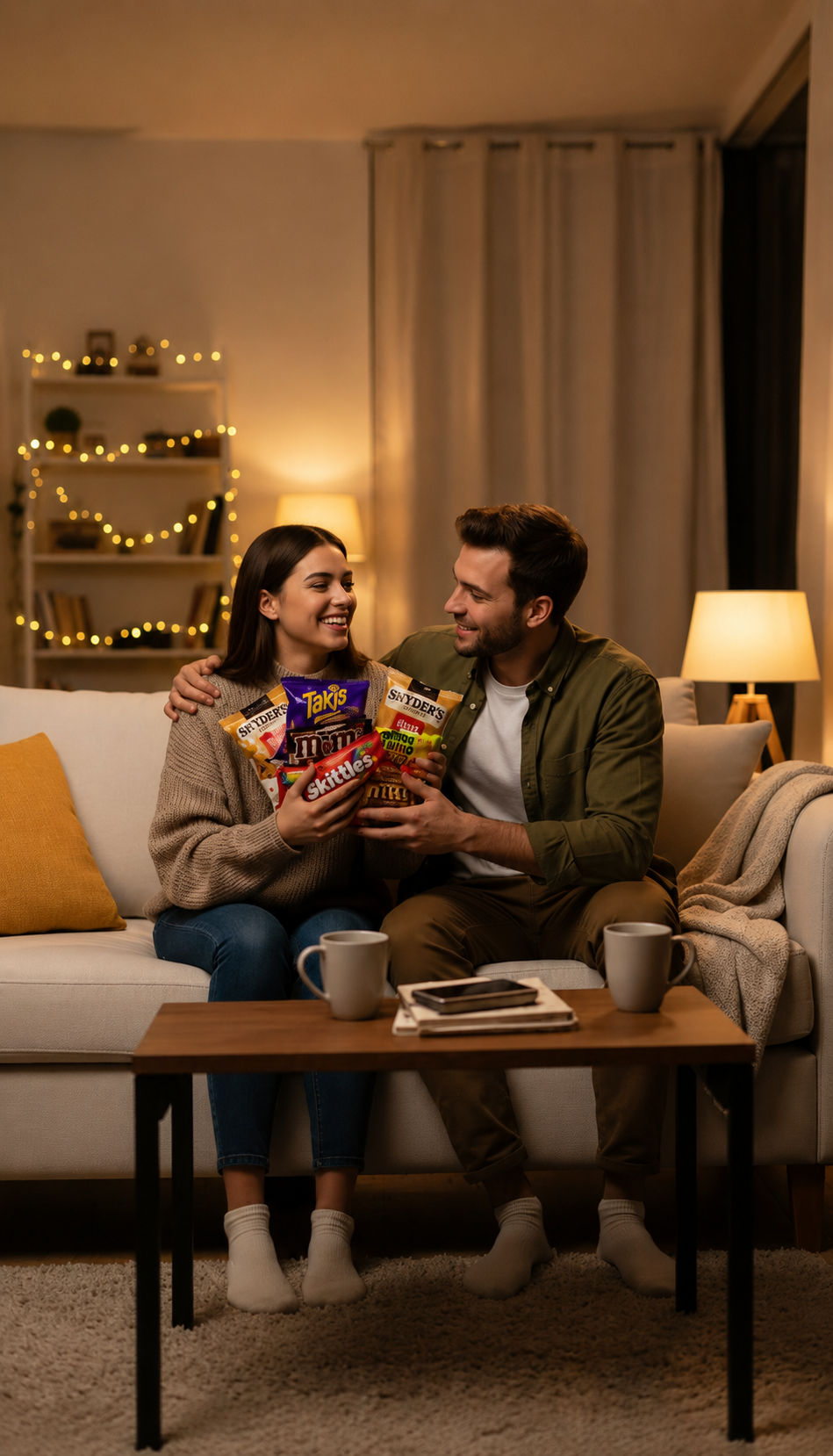 Movie Night Snack Box – Sweet & Salty Variety Pack (16 Count)
